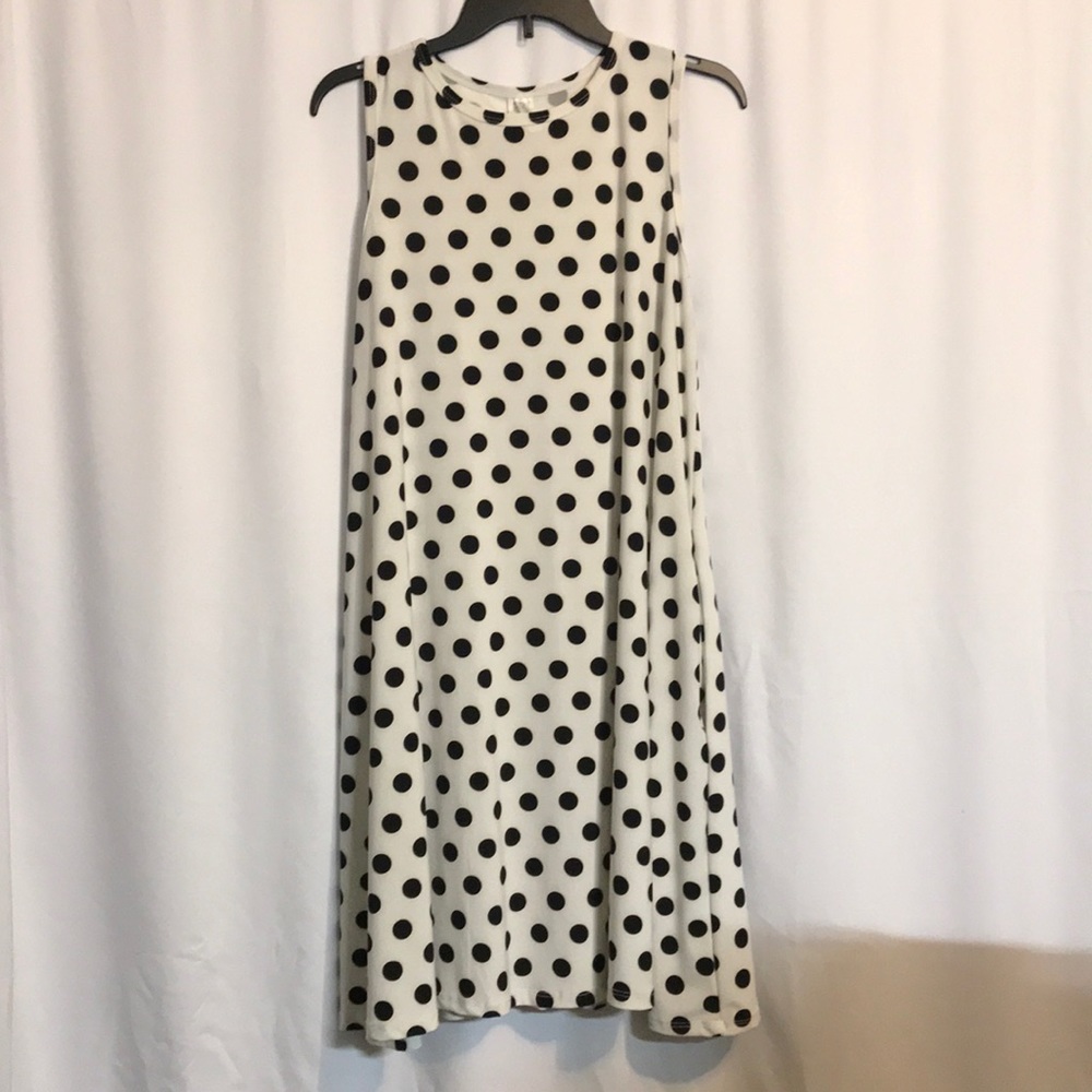Polka Dot Shift Dress